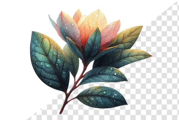 Download SpringDew Watercolor Leaf Clipart - Watercolor leaf Collection