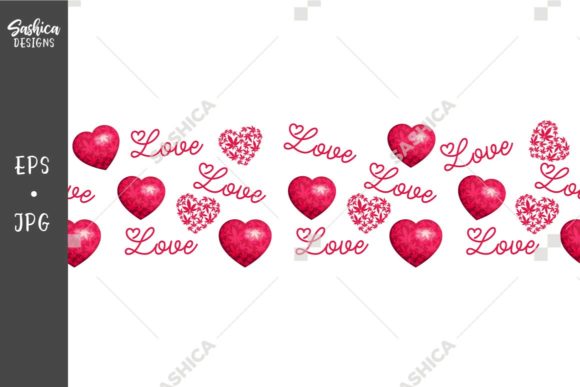 Download Heart and Pot Leaves Pattern Border - Leaves pattern Collection