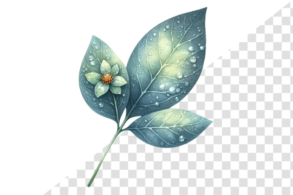 Download SpringDew Watercolor Leaf Clipart - Watercolor leaf Collection